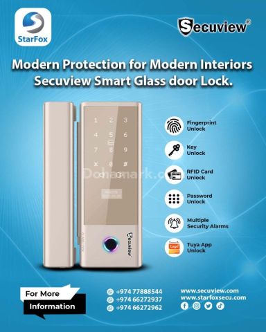 Modern Protection for Modern Interiors Secuview Smart Glass door