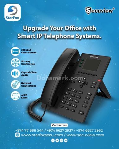 Upgrade Your Office with Smart IP Telephone Systems.