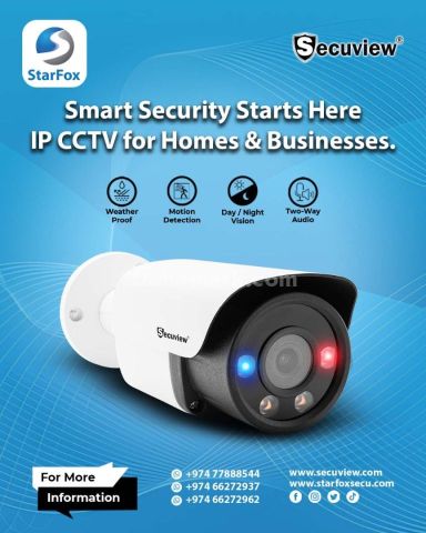 Smart Security Starts Here – IP CCTV for Homes & Businesses.