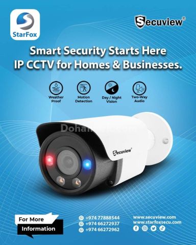 Smart Security Starts Here – IP CCTV for Homes & Businesses.
