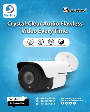 Crystal-Clear Audio. Flawless Video. Every Time.