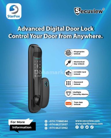 Advanced Digital Door Lock – Control Your Door from Anywhere.