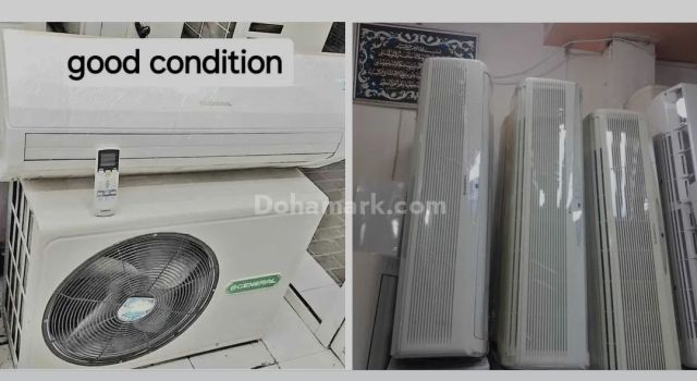 مكيف سبليت بحالة جيدة للبيع اتصل على 77363741