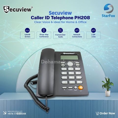 Secuview Caller ID Telephone PH208