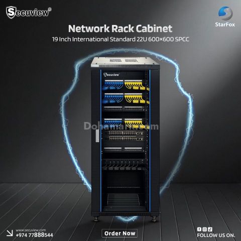 Secuview 19-Inch International Standard 22U Network Rack