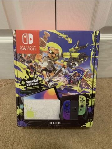 Nintendo Switch - OLED Splatoon 3 Special Edition 64GB New Sealed