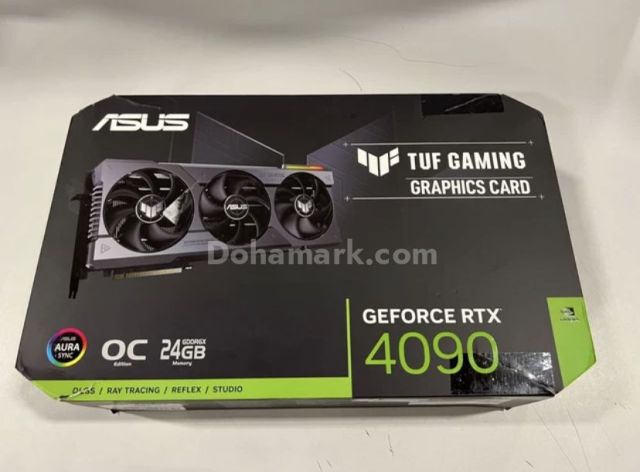 ASUS GEFORCE RTX 4090 24GB TUFF OC GAMING GRAPHICS CARD.