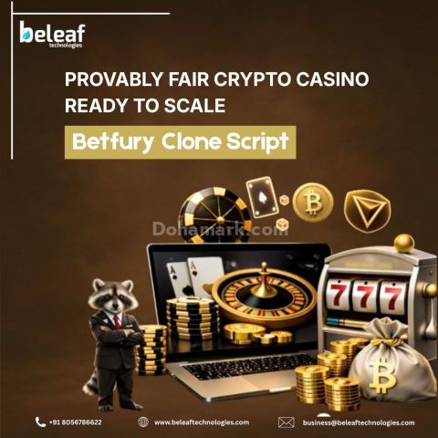 Betfury Clone Script - Provably Fair Crypto Casino Ready to Scale