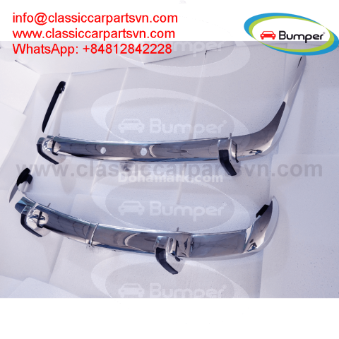 Alfa Romeo 1750 GTV Coupe S2 (1970-1977) bumpers with overriders