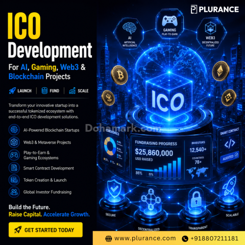 ICO Development for Gaming, Metaverse & Web3 Projects