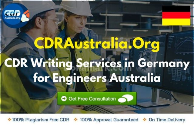 CDR Writing Services in Germany for Engineers Australia