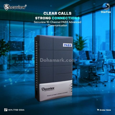 Secuview 16-Channel PABX-Advanced Communication for Growing Busin