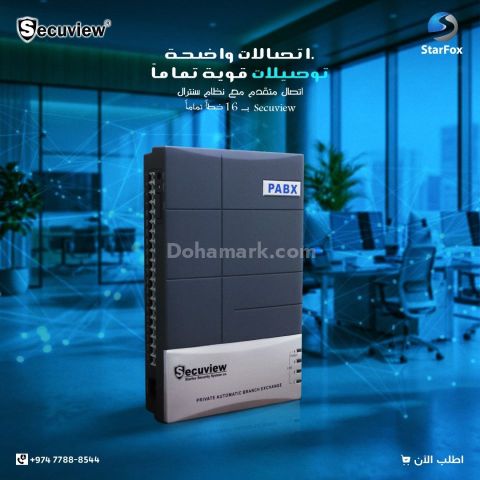 Secuview 16-Channel PABX-Advanced Communication for Growing Busin