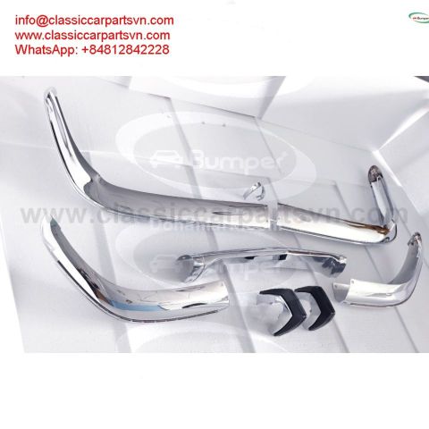 BMW 2800CS. 3.0CS. E9 bumpers (1968-1975) by stainless steel new