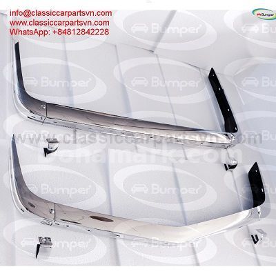 BMW E21 bumpers full set new (1975-1983) by stainless steel new O