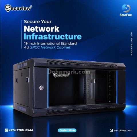 19 Inch International Standard 4U SPCC Network Cabinet
