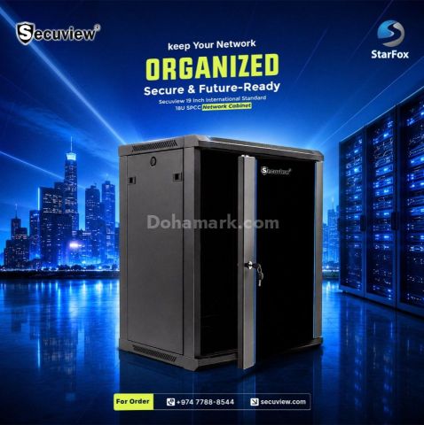 Secuview 19 Inch International Standard 18U SPCC Network Cabinet