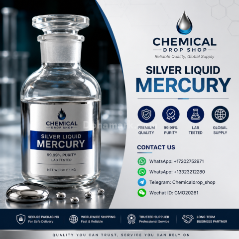 Prime Virgin Silver Liquid Mercury 99.99%