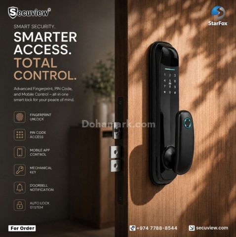 Secuview Mobile Control Fingerprint Smart Lock