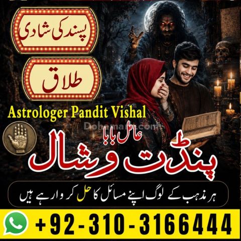 عامل بابا پنڈت وشال – خدمات روحانية بسرية تامة