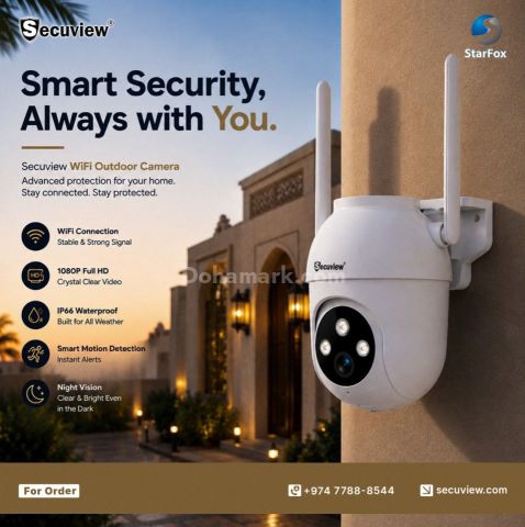 Secuview WiFi Outdoor Weatherproof Security Camera