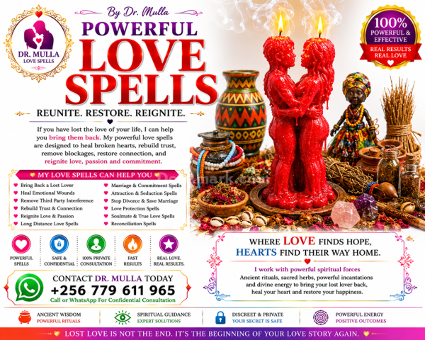 Top 6 Love Spells to Heal Broken Relationships | +256 779 611 965