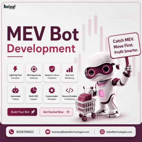 MEV Bot Development: Build Faster Blockchain Trading Automation