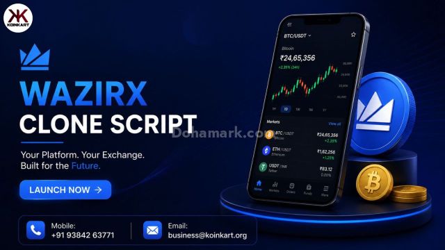 WazirX Clone Software for Launching Your Own Digital Exchange