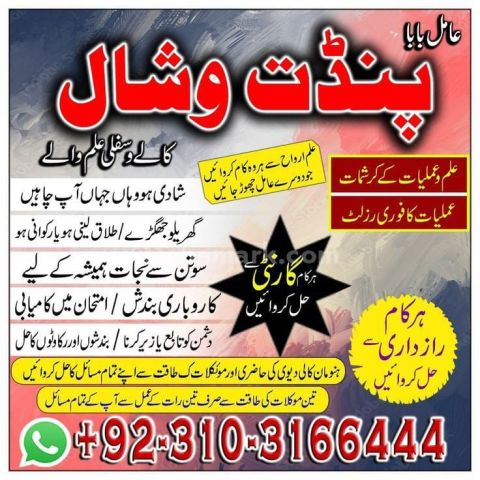 عامل بابا پنڈت وشال | سحر و جادو کے ماہر | علمِ نجوم اور روحانی ر