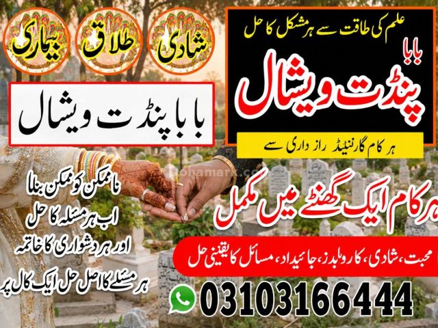 عامل بابا پنڈت وشال | سحر و جادو کے ماہر | علمِ نجوم اور روحانی ر
