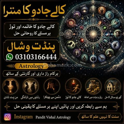 عامل بابا پنڈت وشال | سحر و جادو کے ماہر | علمِ نجوم اور روحانی ر