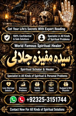 A+1  Amil baba in Pakistan.Best Amil baba in islamabad.