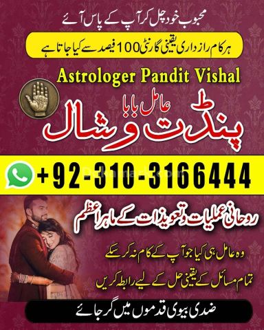 عامل بابا پنڈت وشال | سحر و جادو کے ماہر | علمِ نجوم اور روحانی ر