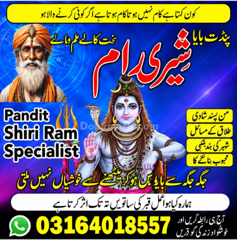 Amil baba pandit Shri Ram Sharma 03164018557