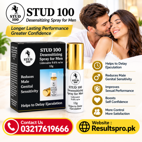 Stud 100 Delay Spray In Pakistan 03217619666