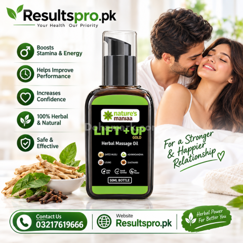 Lift Up Herbal Massage Oil Price In Islamabad 03217619666