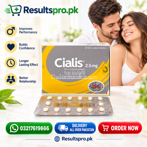 Cialis 2.5 Mg Tablet Price In Karachi 03217619666