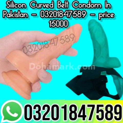 Silicon Curved Belt Condom In Sahiwal + 03201847589 Call Order