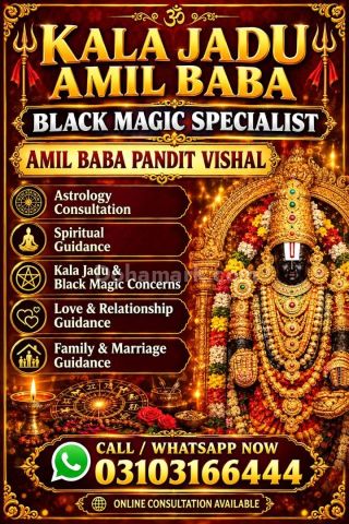 Amil Baba Pandit Vishal | Online Kala Jadu Consultation Worldwide