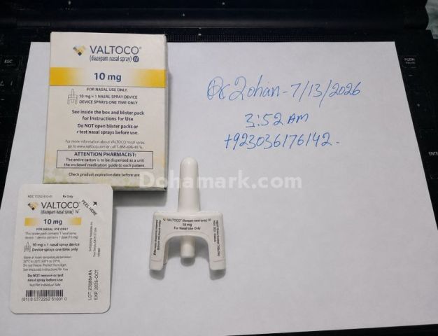 Valtoco (Diazepam Nasal Spray)