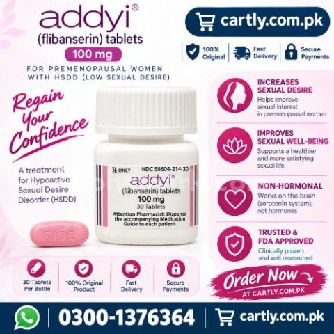Addyi Tablets In Multan - 03001376364 - Order New