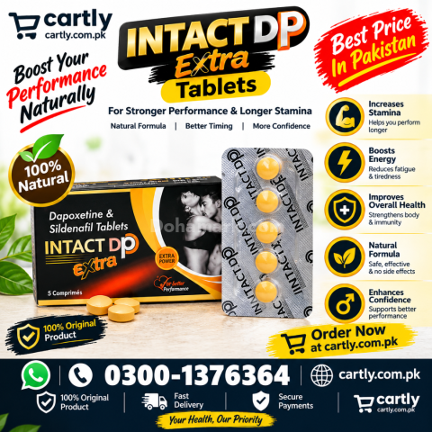 Intact Dp Extra Tablets Sale In Bahawalpur- 03001376364 - Buy New