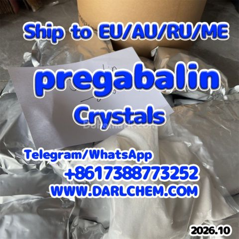 الم99% Purity pregabalin crystals powder 148553-50-8