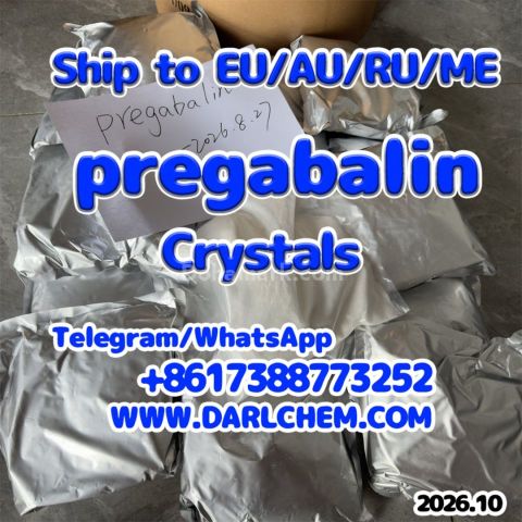الم99% Purity pregabalin crystals powder 148553-50-8