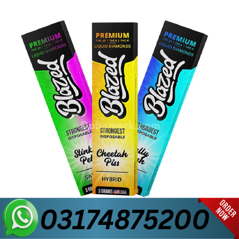 بینوئڈ بلیزڈ THCA + ڈیلٹا 9P ڈسپوزایبل 3 گرام — پاکستان