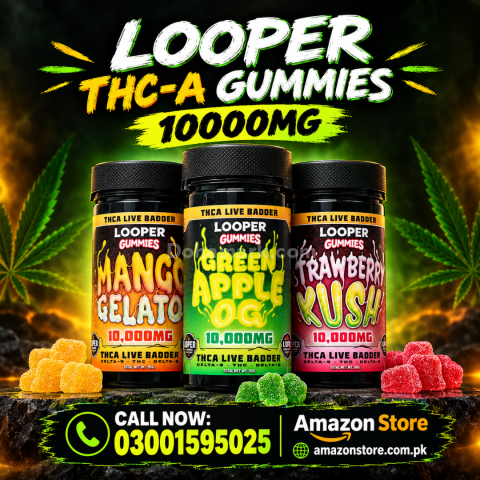Looper THC-A Gummies 10000mg In Pakistan = 03001595025 Call Now