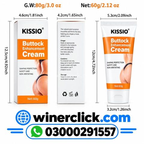 KISSIO Buttock Enhancement Cream in Karachi - 03000291557